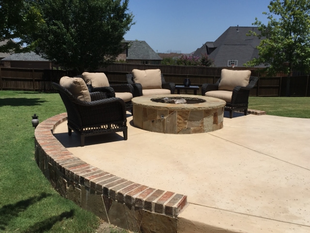 Backyard Fire Pit Inspiration Photos Texas Best Fence