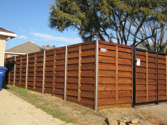 Horizontal Fence Inspiration Pictures | Texas Best Fence & Patio