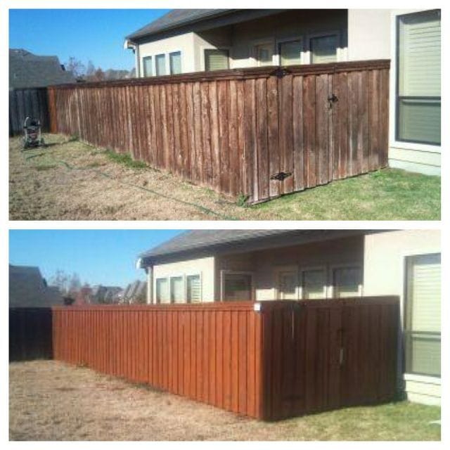 Fence Stain | Texas Best Fence in Lewisville 972-245-0640